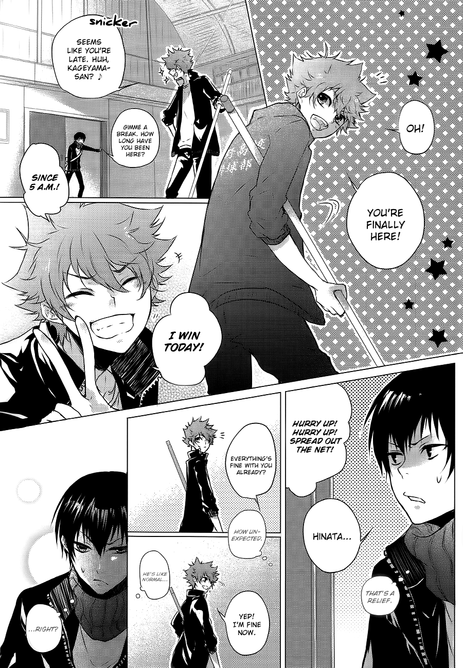 pix Hinata X Kageyama Manga haikyuu heaven soreijou iwanade