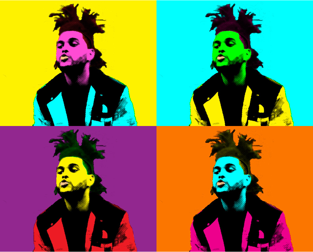 oxygvn:  The Weeknd Pop Art | KOTF