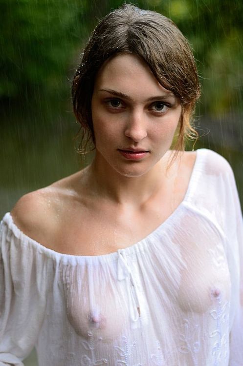 missymellissa:  fukthereverend:  “Um Diane… you have a little… uh, something on your shirt.”   “I know reverend. I put it there just for you.”  Love see through