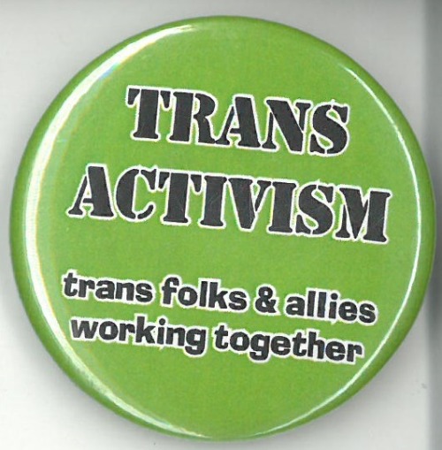 Part 2: A collection of trans+queer buttons found on the website for the Canadian Lesbian and Gay Ar
