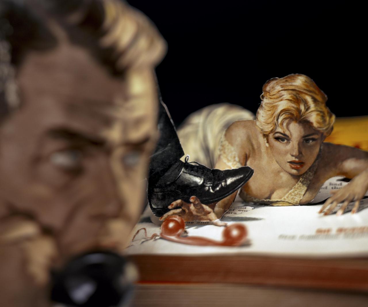 red-lipstick:  Thomas Allen (b. 1963, USA) - 1: Lost In A Good Book, 2011  2: Chemistry,