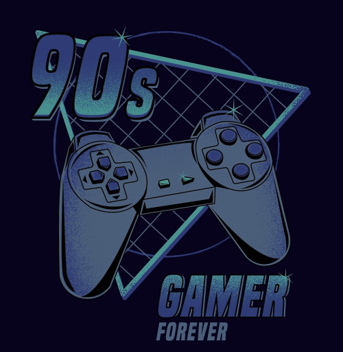 Gamer Forever - Created by David CanoDesigns available for sale at his RedBubble Shop.