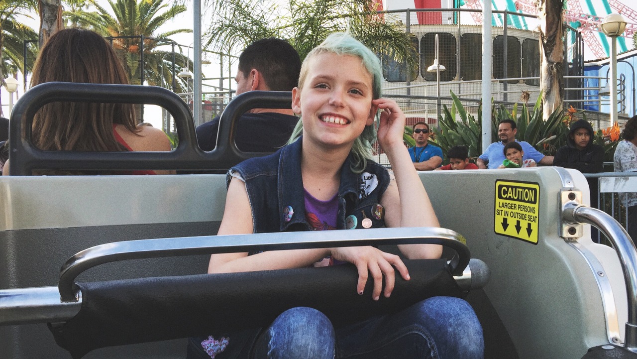 ladystilts:  This is my 9 year old friend.  We are both autistic so it’s like we’re
