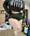 Porn Pics bi-and-bratty:Tried on the fishnets that