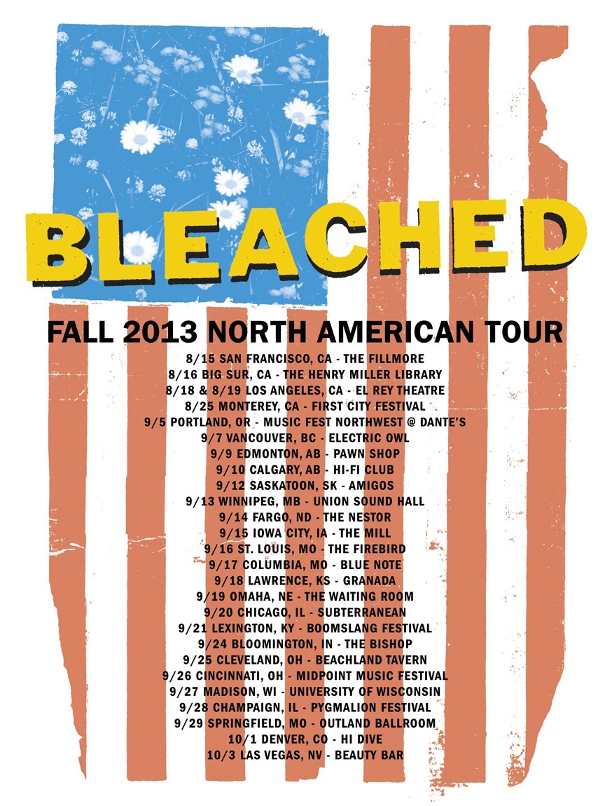 North America & Canada FALL tour starts v soon. Check it out … 🇺🇸🌼