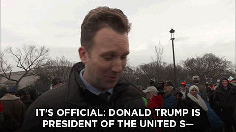comedycentral:The Daily Show’s Jordan Klepper can’t quite wrap his head around the reality of our ne