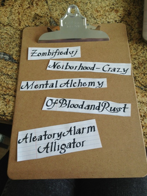 I present to you, my current tumblr crushes:ZombifiedsjNeighborhood-CrazyMentalAlchemyOfBloodandRust