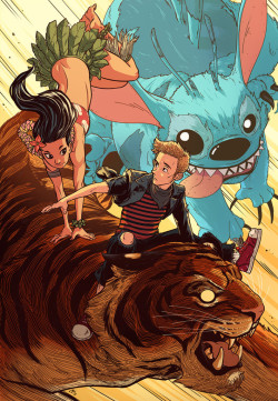 pixalry: Lilo & Calvin - Created by Andrew