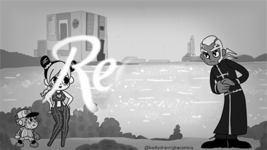 badlydrawnjjbacomics:A good day for a swell battle! &lt;3 &lt;3 &lt;3