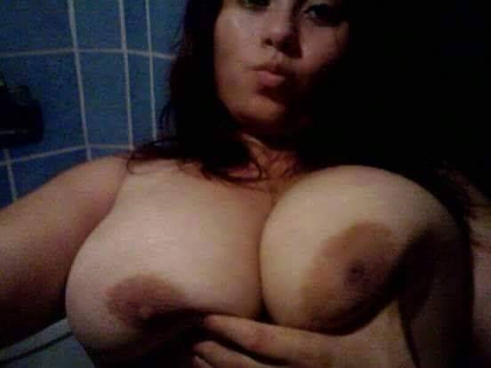 latinashunter:  LatinasHunterSexy Brown Titties Oh Dayum!!!!