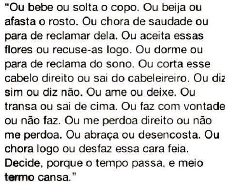 Eu, eu mesma e o tempo...