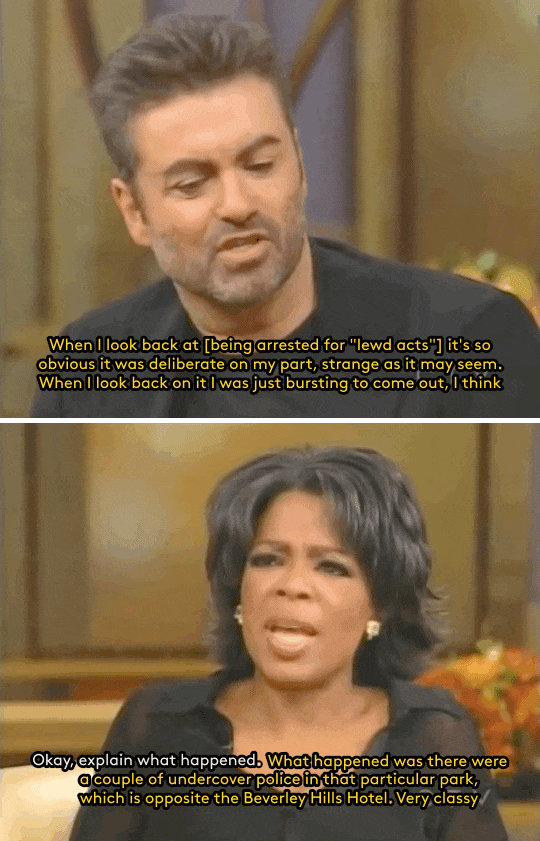bromomctwotterjock: maxandthespidersfrommars:refinery29:You should know: George Michael was a fi