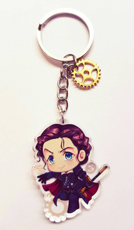 gazpacho-lover:Assassin’s Creed Syndicate: Frye twins【 Clear Acrylic Keychain 】♥ Charm Size: 2 inch♥