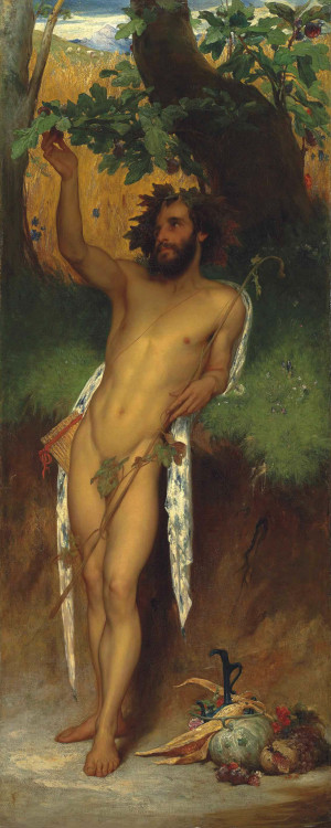 monsieurleprince: Lord Frederic Leighton (1830 - 1896) - Pan