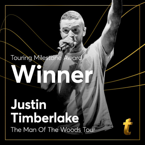 timberlakegallery: justintimberlake ig: Whoa #MOTWTOUR just got a Milestone Award Tha