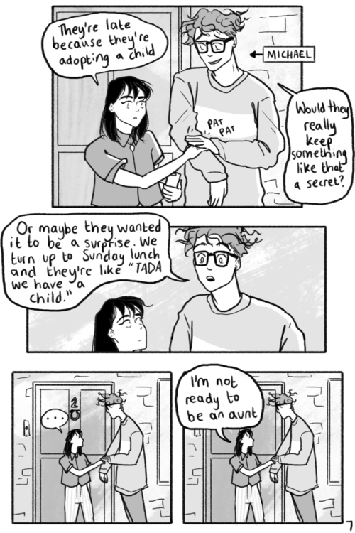 heartstoppercomic: MINI-COMIC: Adoption Meet 25y/o Charlie and 26y/o Nick! This mini-comic is the re