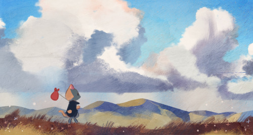 everydaylouie: the traveller, part 2(inspired by maynard dixon)