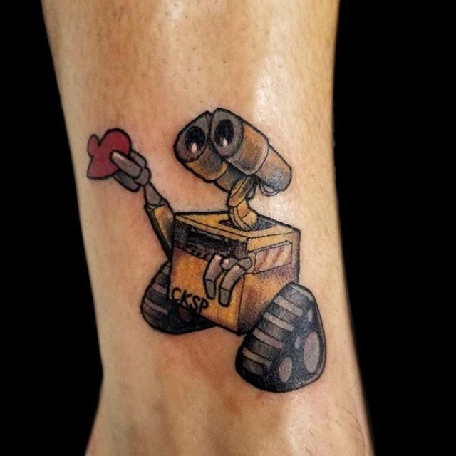What is this style called And is anyone willing to draw up a WallE and Eve  in a similar style Tyy  rTattooDesigns