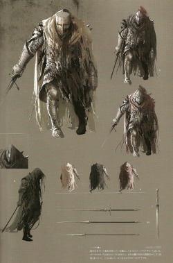 gravelorded:  Heide Knight, Dark Souls II Design Works 