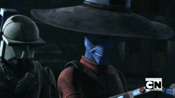 zimeta:Cad Bane: Deadly and fashionable.Star Wars: The Clone Wars — Season 4 Episode 17, “The Box”