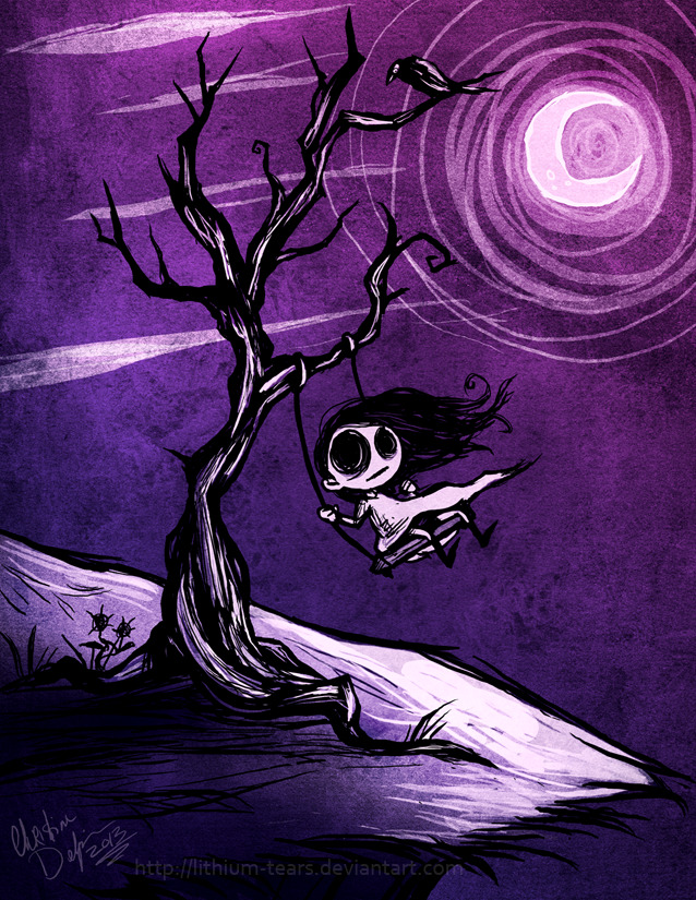 creepyartetc:  Artist: Christina Dee More creepy art