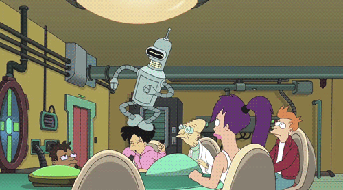 comedycentral:  Good news, everyone! New episodes of Futurama return tonight at 10/9c