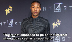 micdotcom:   Michael B Jordan is taking a