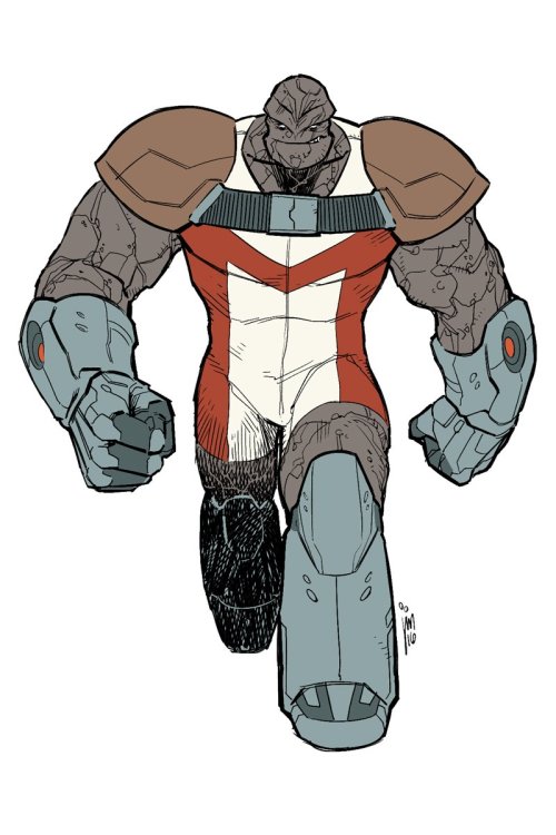 jazzhandscomics:All-new Youngblood designs by series artist Jim Towe (2016)If I ever cosplay, it’s d