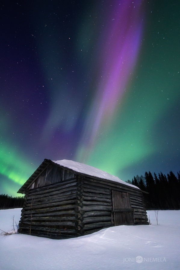 Aurora in Finland by Joni Niemelä