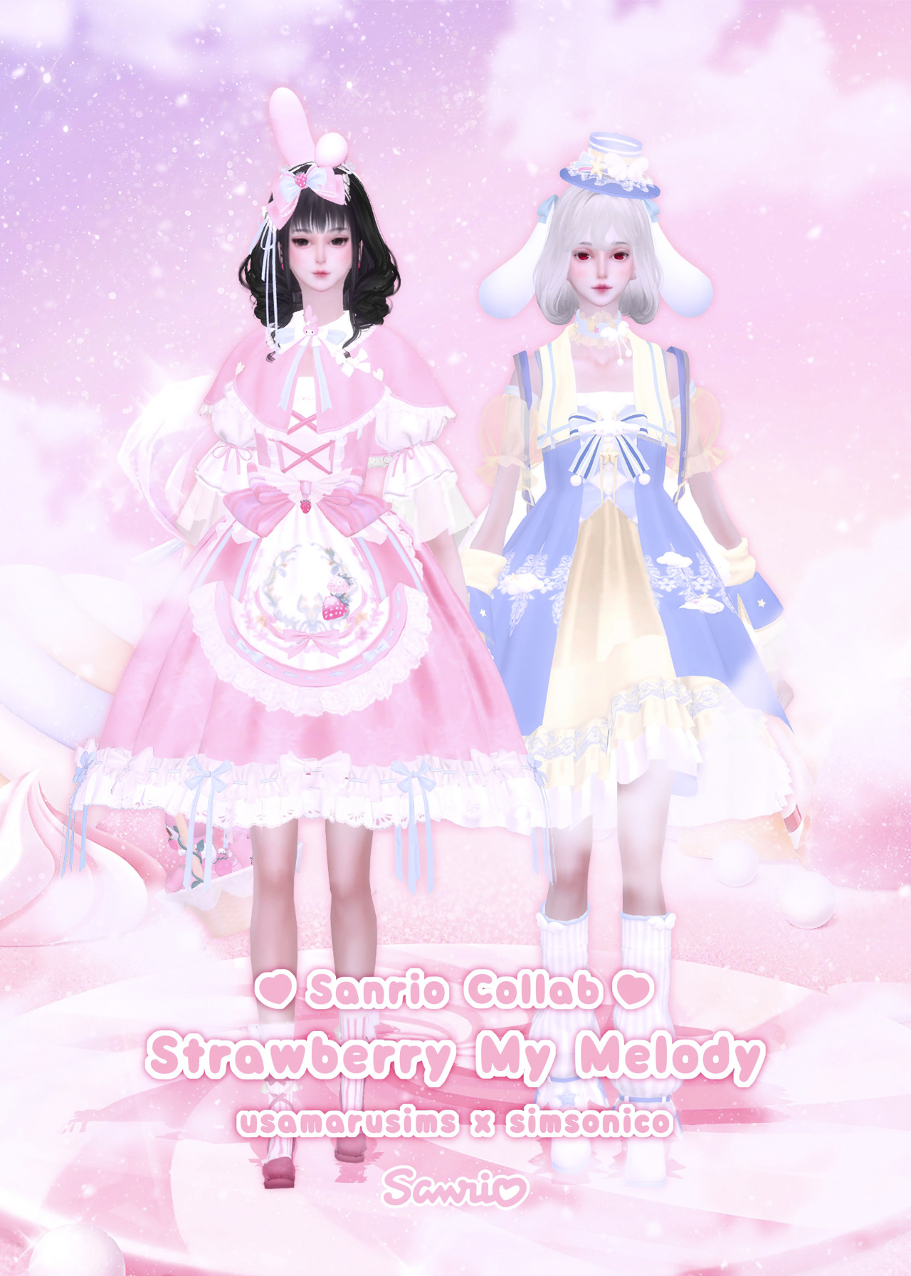 兎丸 : Sanrio Collab - Strawberry My Melody