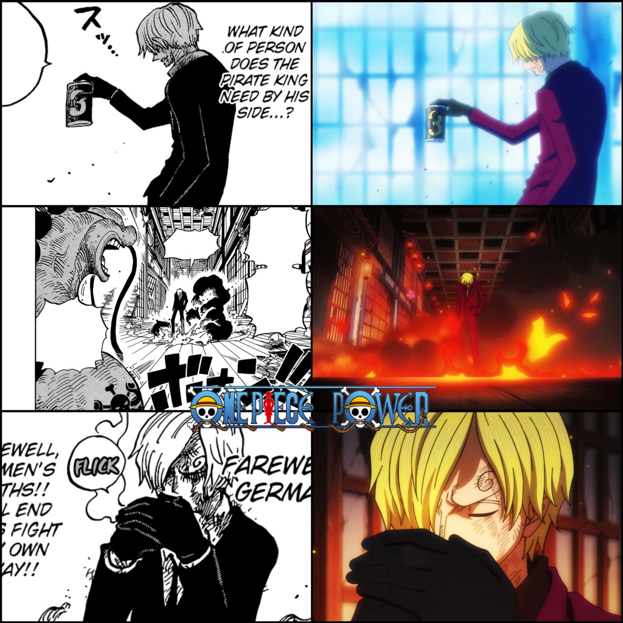 LA PROMESA DE SANJI Y ZORO, CAPITULO 1057 DE ONE PIECE