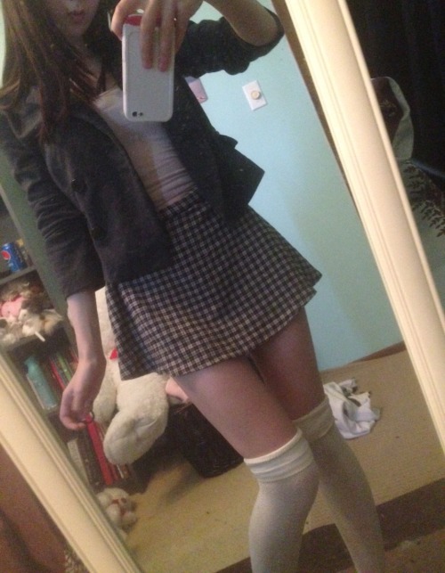 XXX cummbunny:  I was his little schoolgirl 👼 photo