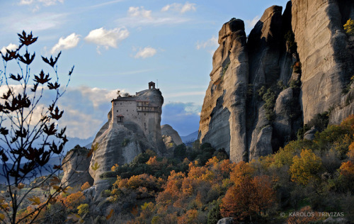 allthingseurope:Meteora, Greece (by KAROLOS TRIVIZAS)