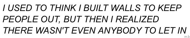 traced-veins:  18 - no one to let in 