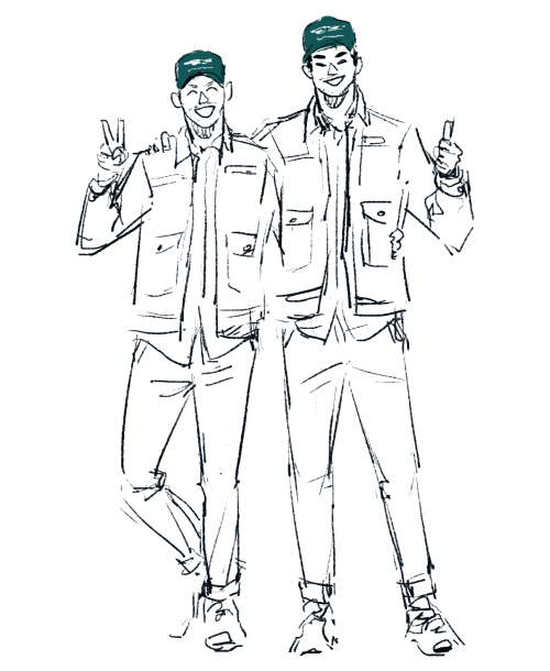 ✌️seb and lance doodle