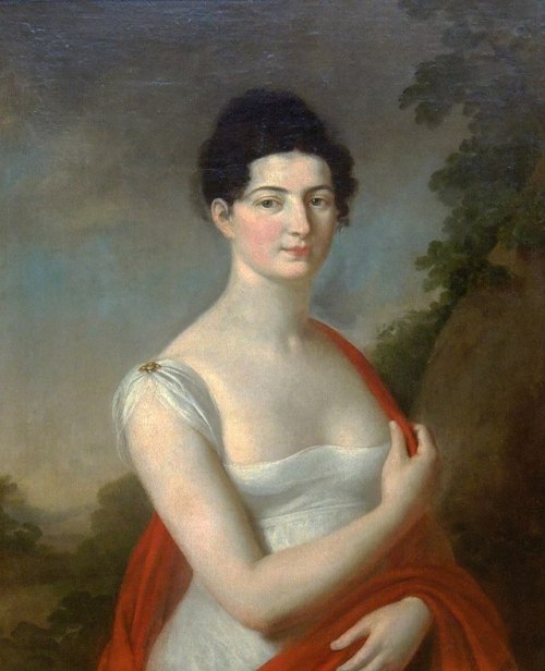 Portret of Paulina Czechowiczowa by Józef Pitschmann,   1806