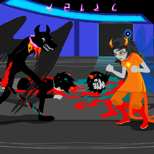 Randomly Chosen Homestuck Panel Redraw 5