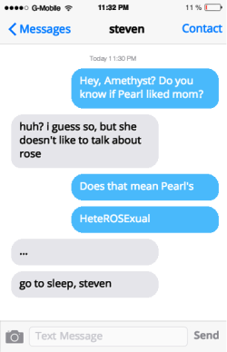 “good one, though, steven”(Submitted