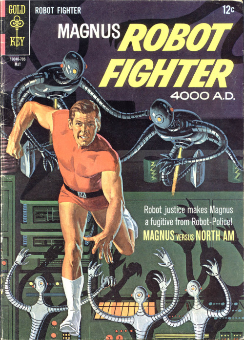 comicbookcovers:
“ Magnus, Robot Fighter 4000 A.D., May 1967
”