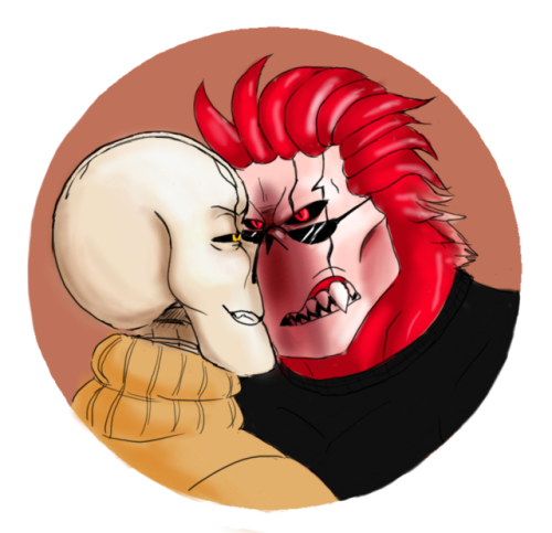 A small icon I made for me and @spicydadart ‘s crackship of our terrible boys.Gee (yellow smug douch