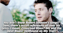 plaiding:  Dean + recurring themes [2/4] ↳ Music  