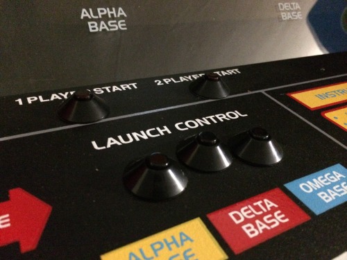 arcadebasement:One of my latest cabs: Missile Command. And i am more than happy with the condition o