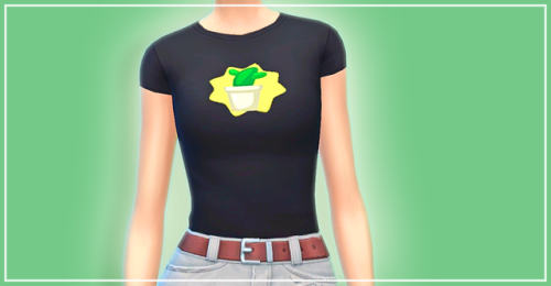 saartje77: Here are my Welcome to Oasis Springs tucked in tees as promised. They are base game compa