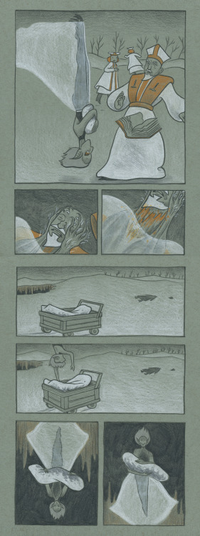 melgillman:Here’s the horror comic I drew for this year’s 24 hour comic day/48 hour comi