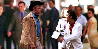 grantcary:  Hey! I’m walking here![Honk Honk] I’m walking here! Up yours, you son of a bitch. You don’t talk to me that way. [Honk] Get out of here!Don’t worry about that. Actually, that ain’t a bad way to pick up insurance, you know.  According
