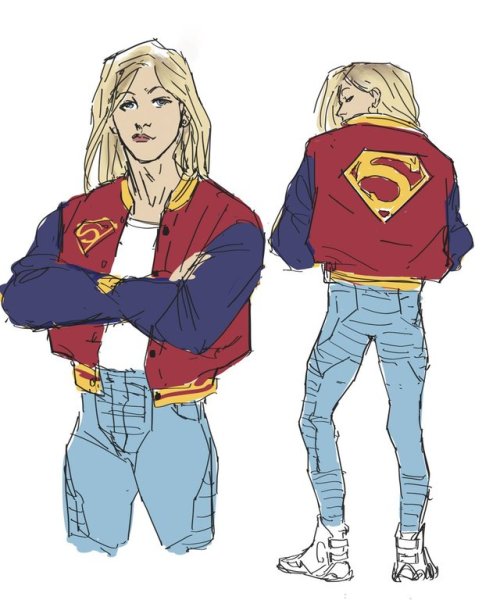 charactermodel: Supergirl by Claire Roe Lena absolutely dreams up this version of Kara in one of her