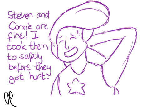 nonbinary-rileyblue:  why stop at battle-Stevonnie when you can have pain and tears