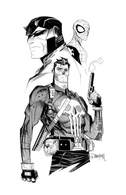 browsethestacks:  The Punisher  by Dan Mora