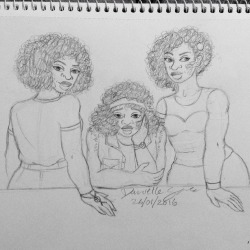 msdanig-gem:  I drew the rubies as triplets. Inspired by @askthefamilyoflove /  @jen-iii ’s human au.   Art by @msdanig-gem
