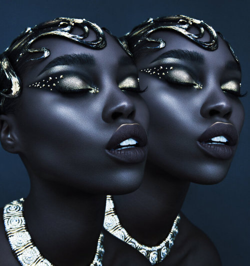 Fatou Jobe & LaPorcshia for Vogue ArabiaPhotography by Desiree Mattsson